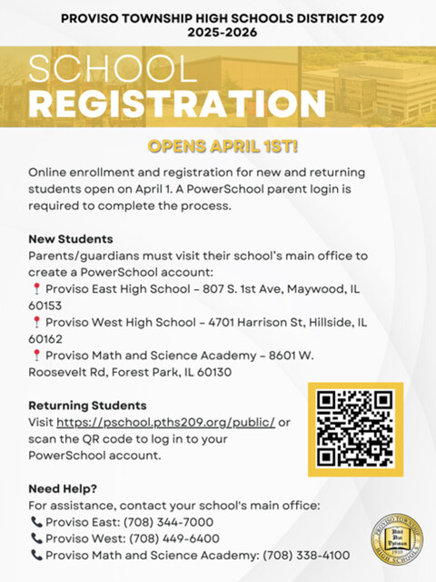 Registration info